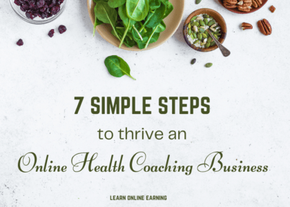online health coaching business