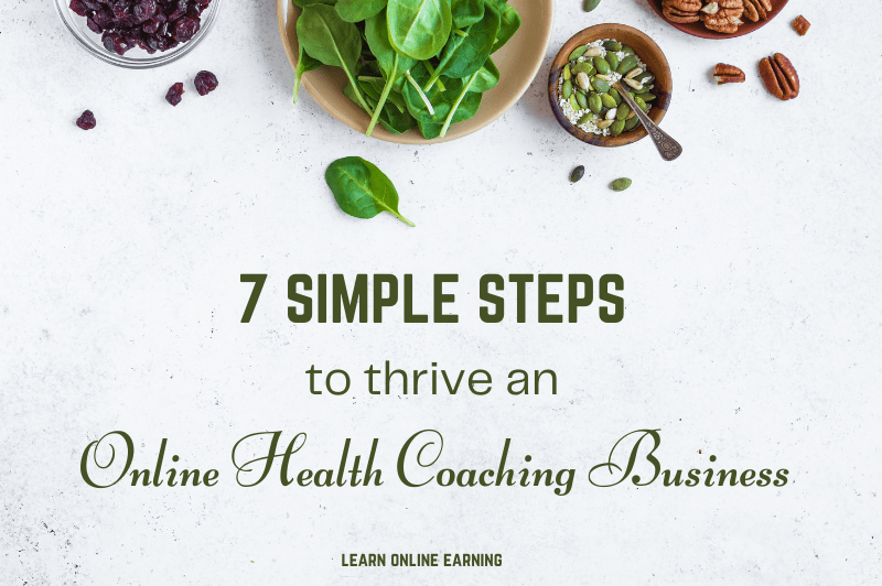 online health coaching business